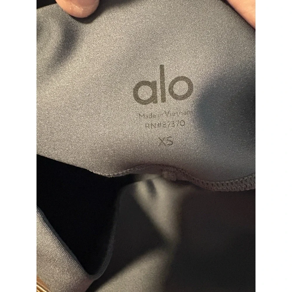 Alo Yoga Airlift High-Waist Leggings Women XS Anthracite Grey Activewear W5512R